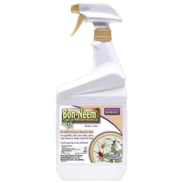 Bonide Bon-Neem II Organic Liquid Insect	 Disease & Mite Control 32 oz, Bonide Products, Mfr#: 025